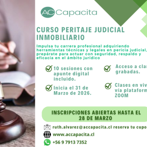 CURSO PERITAJE JUDICIAL INMOBILIARIO