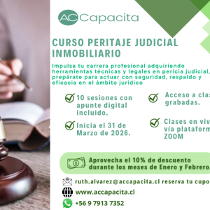 CURSO PERITAJE JUDICIAL INMOBILIARIO